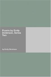 Cover of: Poems by Emily Dickinson, Series Two