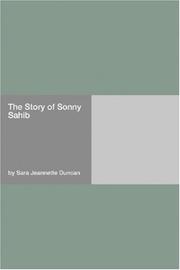 The story of Sonny Sahib by Sara Jeannette Duncan