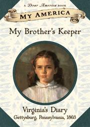 Cover of: Virginia's Civil War Diaries: Book One: My Brother's Keeper (My America)