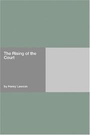 Cover of: The Rising of the Court by Henry Lawson