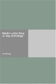 Cover of: Martin Luther King Jr. Day Anthology