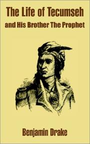 Cover of: Life of Tecumseh and His Brother The Prophet, The