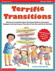 Cover of: Terrific Transitions (Grades PreK-1)
