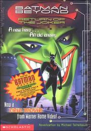 Cover of: Batman beyond: return of the Joker