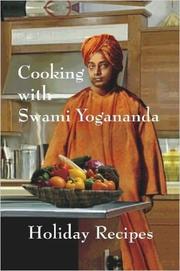 Cover of: Cooking with Swami Yogananda: Holiday Recipes