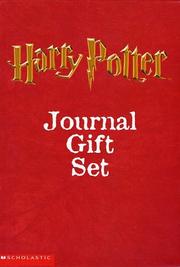 Cover of: Harry Potter Journal Box Set (3 journals)