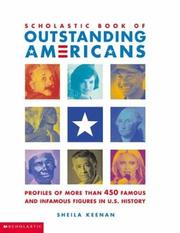 Cover of: Scholastic book of outstanding Americans