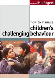 How to manage children's challenging behaviour