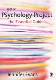 Your psychology project : the essential guide