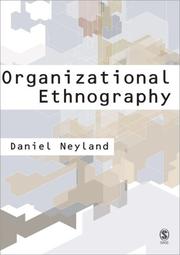 Organizational ethnography