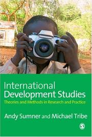 International development studies : theories and methods in research and practice
