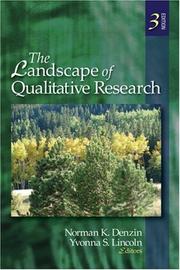 Cover of: The Landscape of Qualitative Research by 