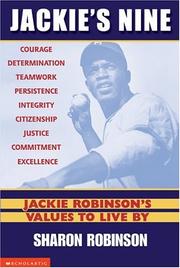 Cover of: Jackie's Nine: Jackie Robinson's Values to Live By