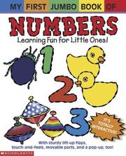 Cover of: My first jumbo book of numbers: learning fun for little ones!
