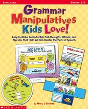 Cover of: Grammar Manipulatives Kids Love!