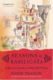 Cover of: Seasons in Basilicata: A Year in a Southern Italian Hill Village