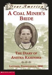 A Coal Miner's Bride by Susan Campbell Bartoletti