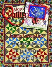 Cover of: More quilts from The quiltmaker's gift