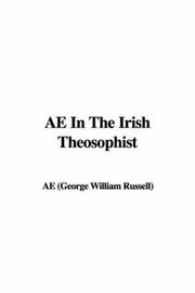 Cover of: Ae in the Irish Theosophist