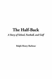 Cover of: The Half-back