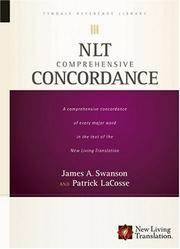 Cover of: NLT Comprehensive Concordance (Tyndale Reference Library)