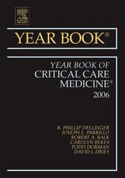 Cover of: Year Book of Critical Care Medicine (Year Books)