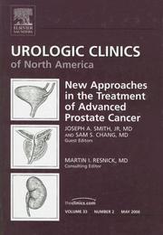 Cover of: Advanced Cancer of the Prostate, An Issue of Urologic Clinics