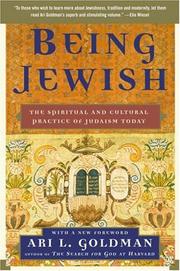 Cover of: Being Jewish