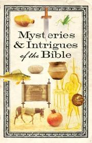 Cover of: Mysteries & Intrigues of the Bible