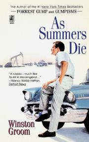 Cover of: As Summers Die