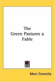 Cover of: The Green Pastures a Fable