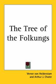 Cover of: The Tree Of The Folkungs by Verner von Heidenstam