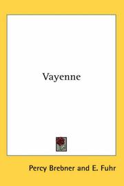 Cover of: Vayenne