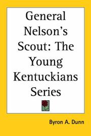 Cover of: General Nelson's Scout (The Young Kentuckians Series)