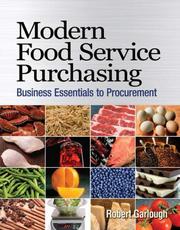 Cover of: Modern Food Service Purchasing: Business Essentials to Procurement