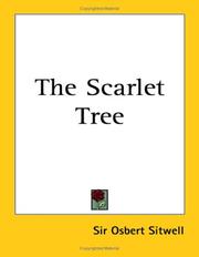 The scarlet tree by Osbert Sitwell