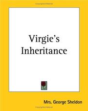 Cover of: Virgie's Inheritance by George Sheldon