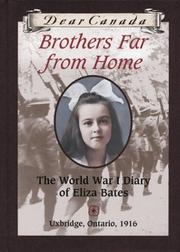 Cover of: Brothers far from home: the World War I diary of Eliza Bates