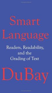 Cover of: Smart Language: Readers, Readability, and the Grading of Text