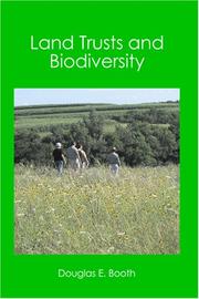 Cover of: Land Trusts and Biodiversity