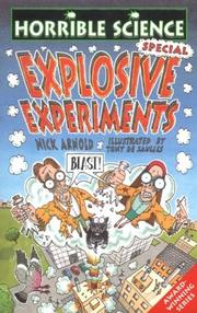 Cover of: Explosive Experiments (Horrible Science)