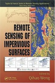 Cover of: Remote Sensing of Impervious Surfaces (Taylor & Francis Series in Remote Sensing Applications)