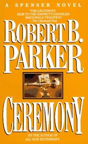 Cover of: Ceremony by Robert Parker