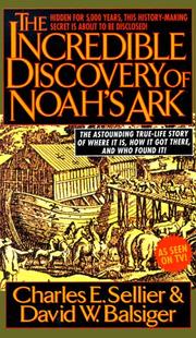 Cover of: The incredible discovery of Noah's Ark