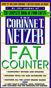 Cover of: The Corinne T. Netzer Fat Counter