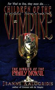 Cover of: Children of the Vampire (Diaries of the Family Dracul)