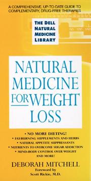 Cover of: Natural medicine for weight loss