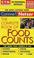 Cover of: The complete book of food counts