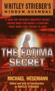 Cover of: The Fatima secret