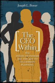 The CEO within : why inside outsiders are the key to succession